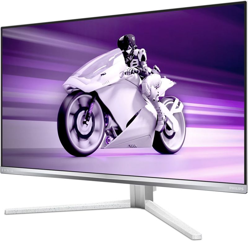 TFT 27" Philips 27M2N8500, QD-OLED, QHD, 360Hz, 0,3ms, 2xHDMI, DP, USB-hub, HAS, Pivot, колонки, біл (27M2N8500/00)