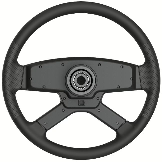 Кермо MOZA Racing TSW Truck  40cм.,14 кн. RGB, чорне (RS060_Moza)