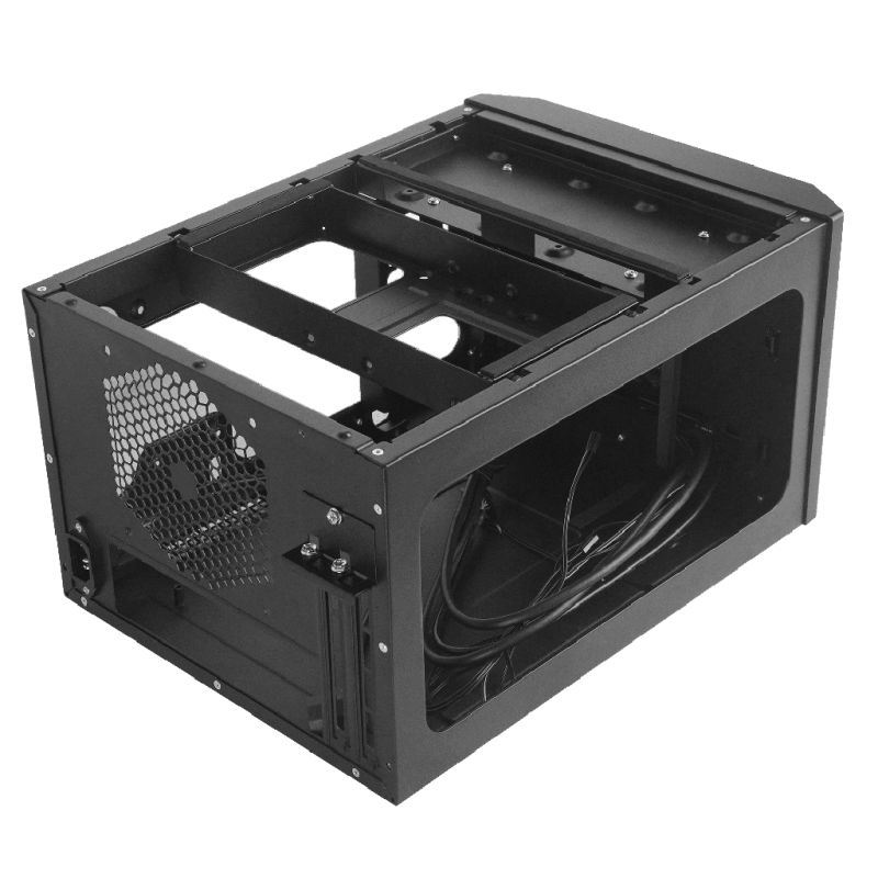 Корпус Chieftec PRO CUBE MINI CN-01B-OP miniITX, без БЖ, Black (CN-01B-OP)