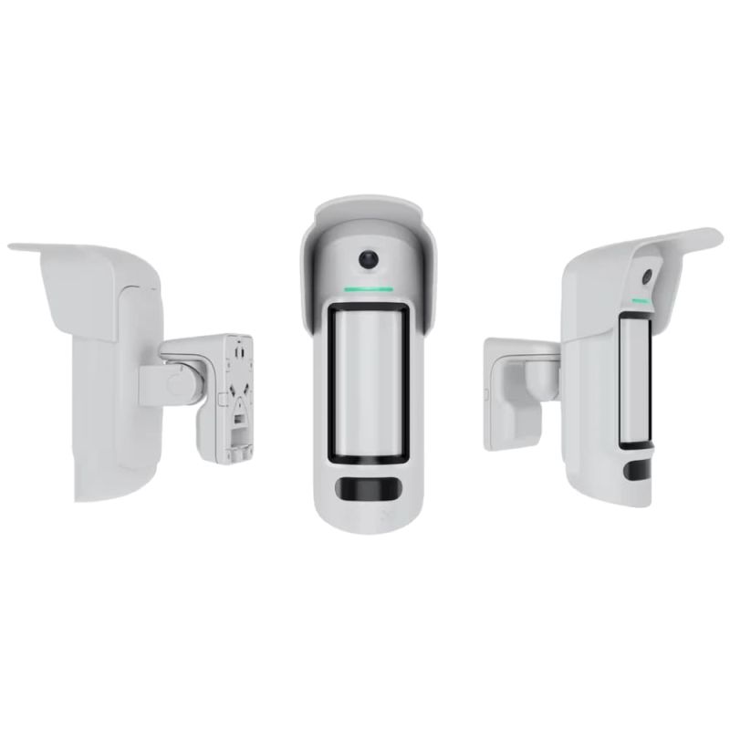 Бездротовий оповіщувач руху з камерою Ajax (142717.359.WH1) (MotionCam Outdoor HighMount (PhOD) White)