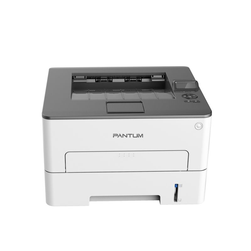 Принтер А4 Pantum P3300DN (33 стор/хв, 1200x1200 dpi, duplex, Ethernet, білий) (P3300DN)