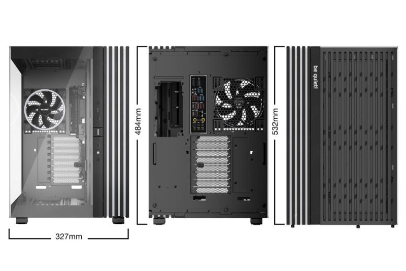 Корпус be quiet! Light Base 900 FX Black без БП (BGW71)