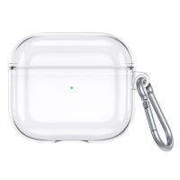 Чeхол Usams US-BH740 Silicon для Apple AirPods 3 Transparent Black (BH740AP02)