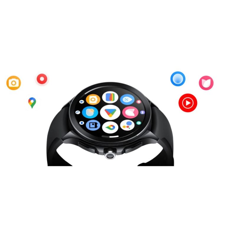 Смарт-часы Xiaomi Watch 2 Pro Black Case with Black Fluororubber Strap (BHR7211GL)