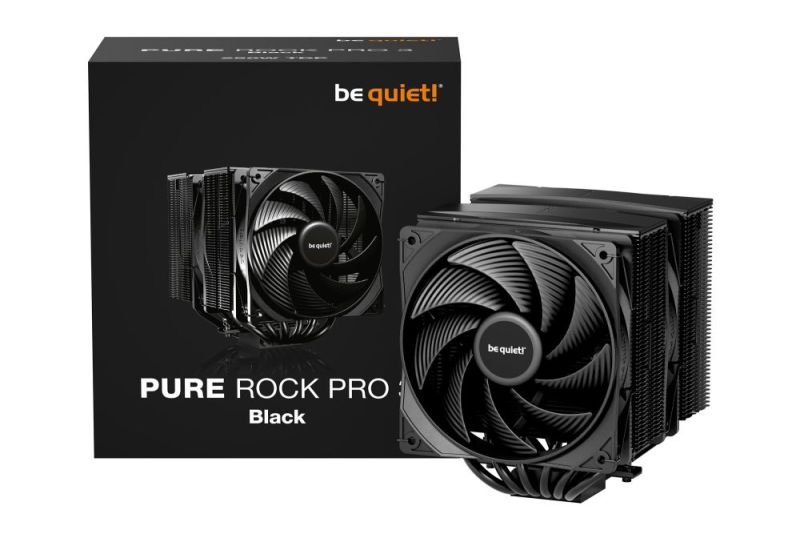 Кулер процессорный be quiet! Pure Rock Pro 3 Black (BK042)