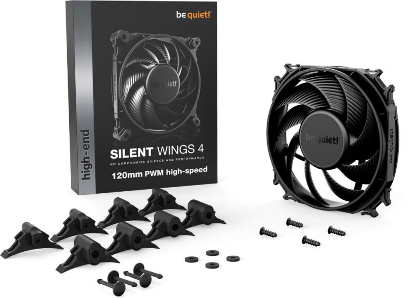 Вентилятор be quiet! Silent Wings 4 120mm PWM High-Speed Black (BL094)