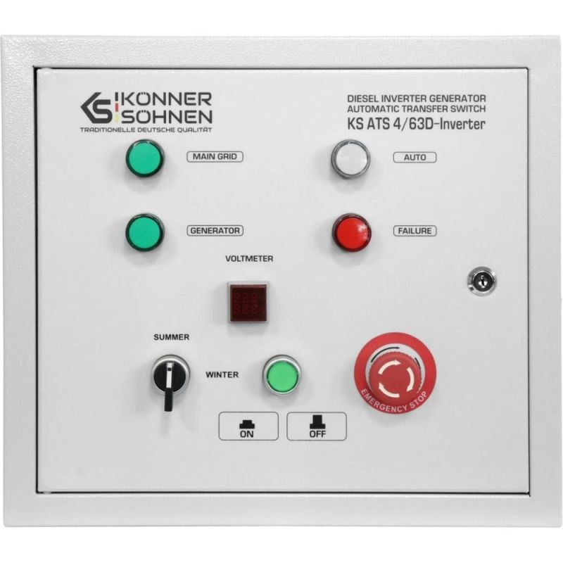 Блок автоматичного введення резерву (АВР) Konner&Sohnen KS ATS 4/63D-Inverter (KSATS4/63D-INVERTER)