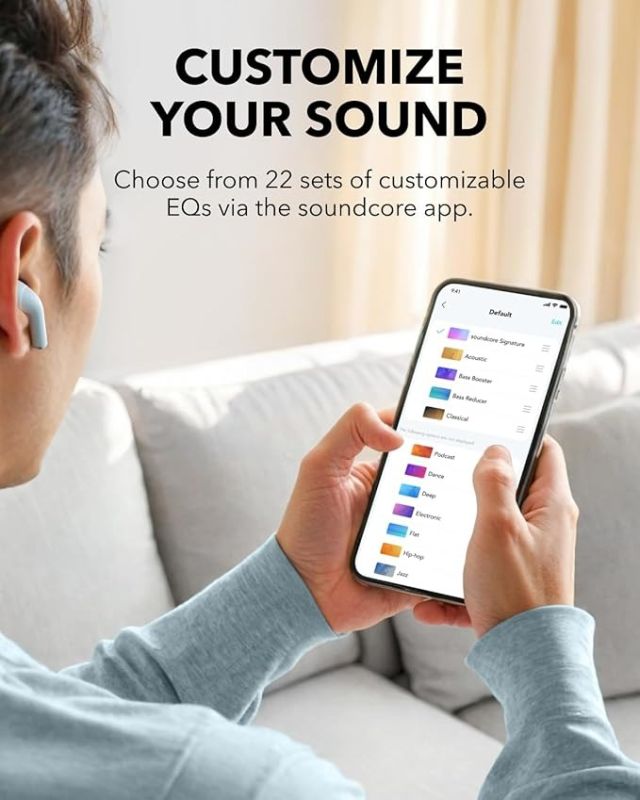 Bluetooth-гарнитура Anker SoundCore K20i Blue (A3994G31)