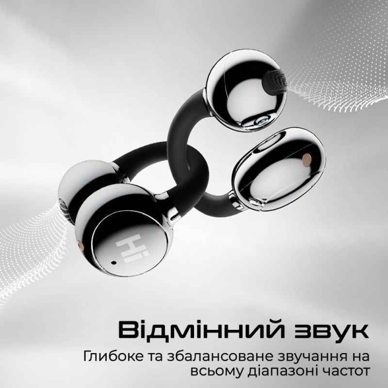 Bluetooth-гарнітура HiFuture Flexclip Black (flexclip.black)