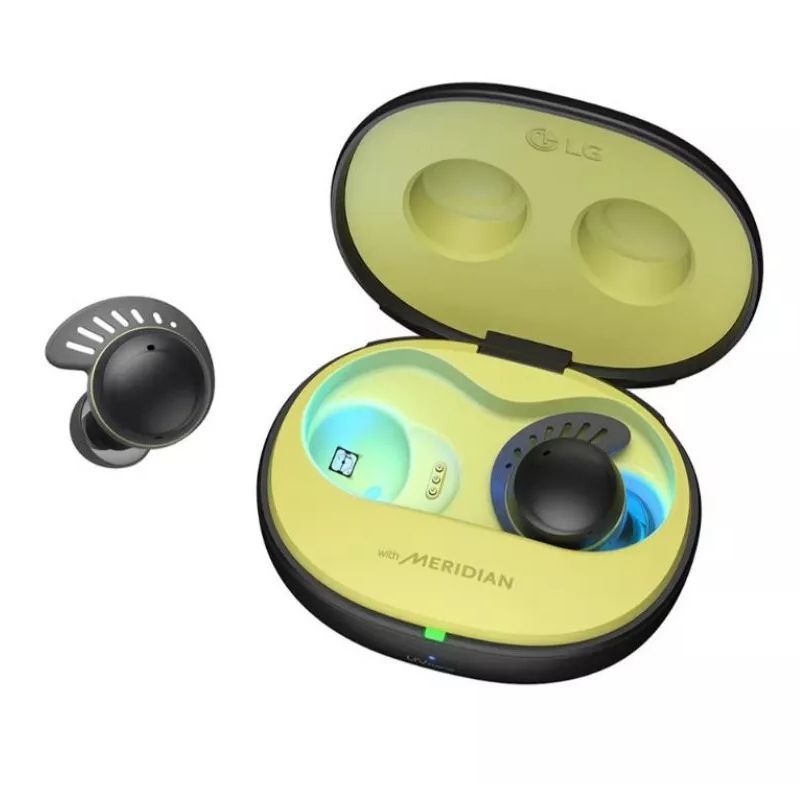 Bluetooth-гарнитура LG Tone Free Fit TF7 Black (DTF7Q)