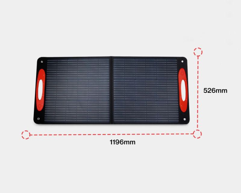 Портативна сонячна панель Bimson Power 100 Вт для зарядних станцій (BP100WSP)