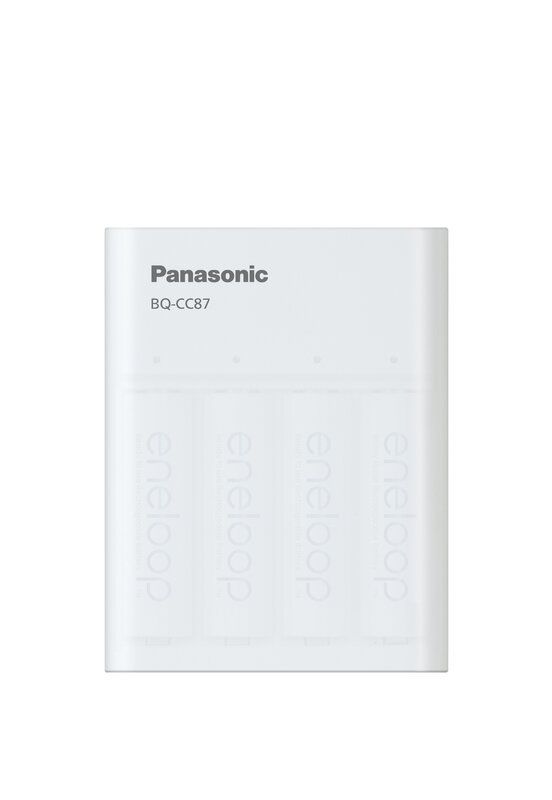 Зарядний пристрій Panasonic Eneloop ready USB in/out з функцією Power Bank  (BQ-CC87USB Eco)