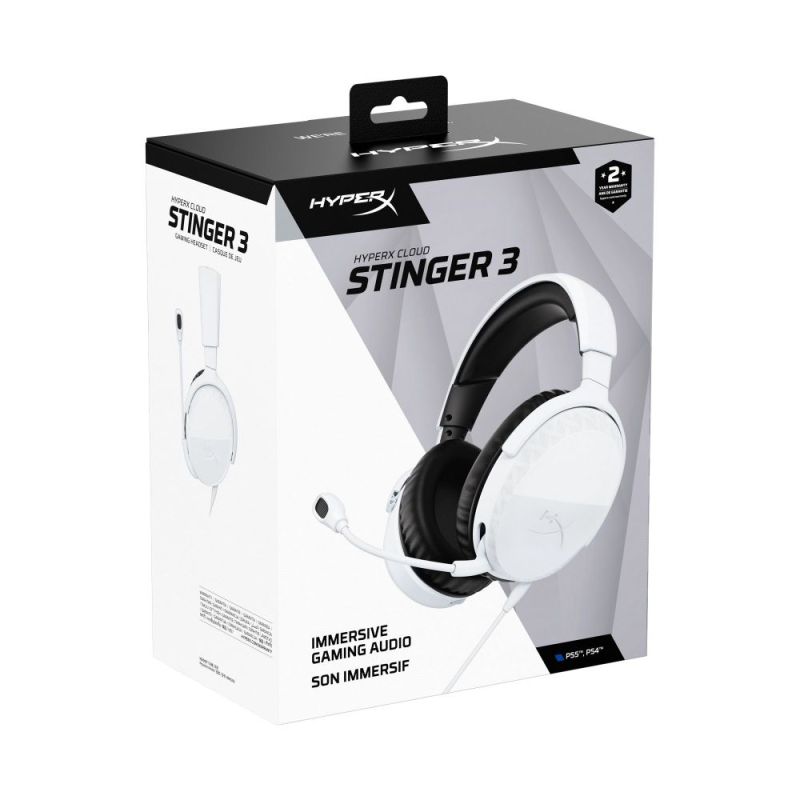Гарнитура HyperX Cloud Stinger 3 Wired White (BS1T6AA)