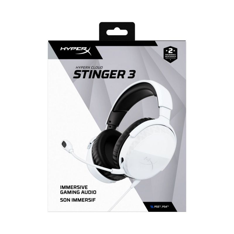 Гарнитура HyperX Cloud Stinger 3 Wired White (BS1T6AA)