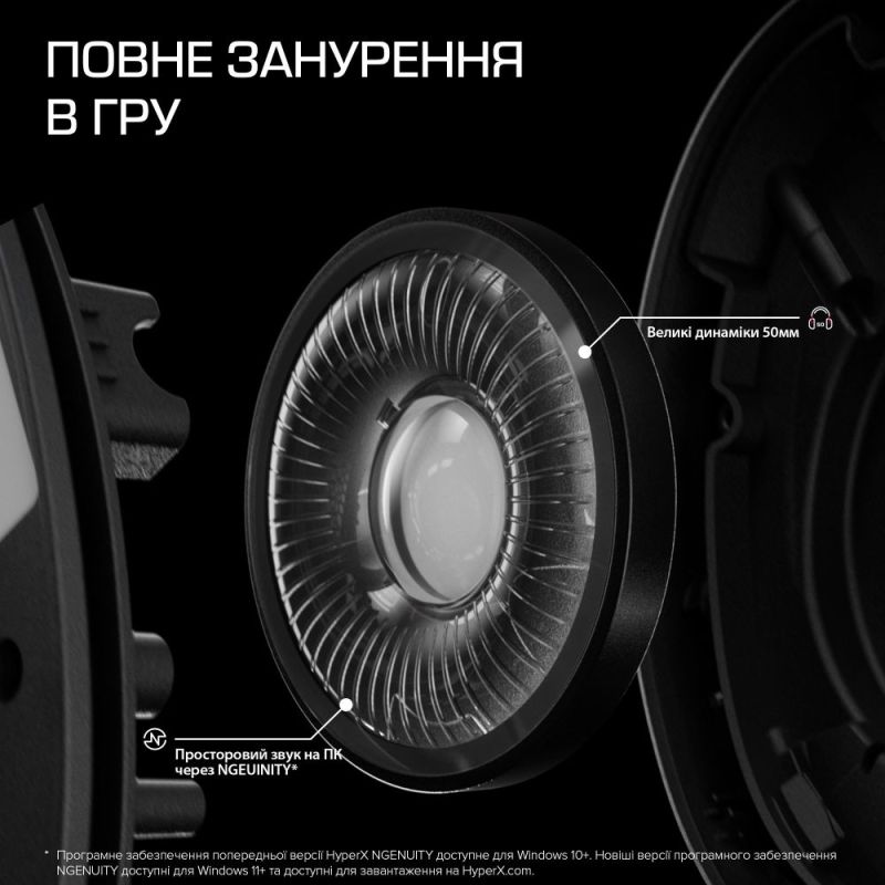Гарнітура HyperX Cloud Stinger 3 Wireless White (BS1T9AA)