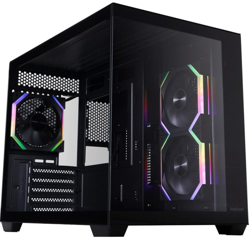 Корпус 1stPlayer Black (BV6-BK-2FH7R-1FH7)
