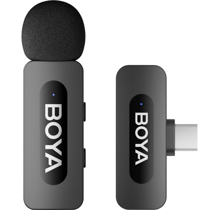 Микрофон BOYA Type-C Black (BY-V10)