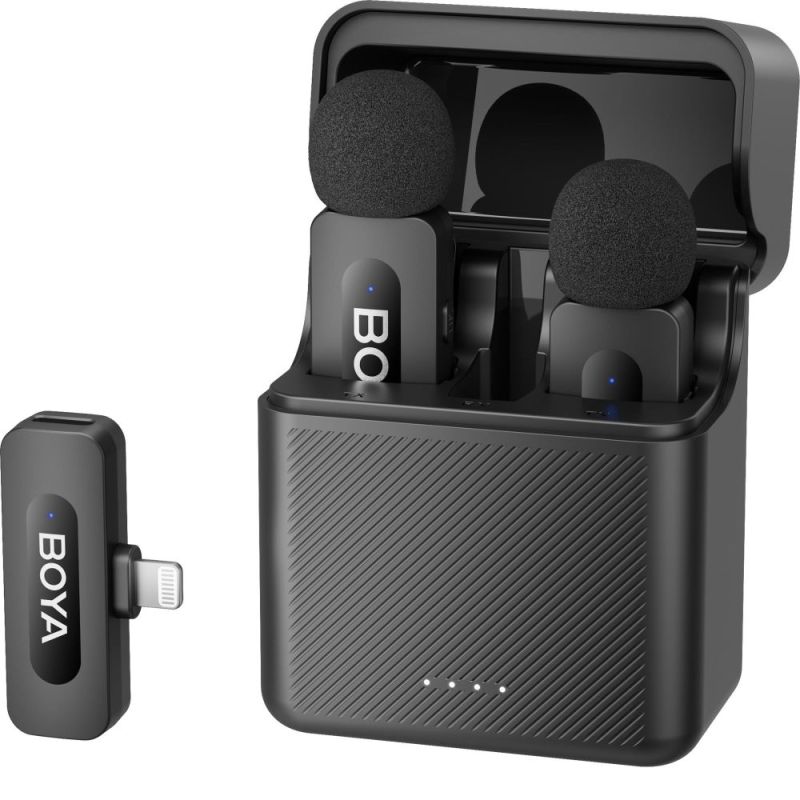Микрофон BOYA Lightning Black (BY-V3)