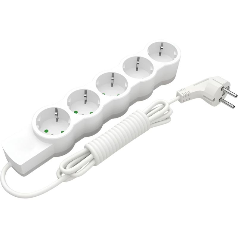 Удлинитель блочный (PP) Electrum 5 розеток 3 м с заземлением (C-ES-1542)