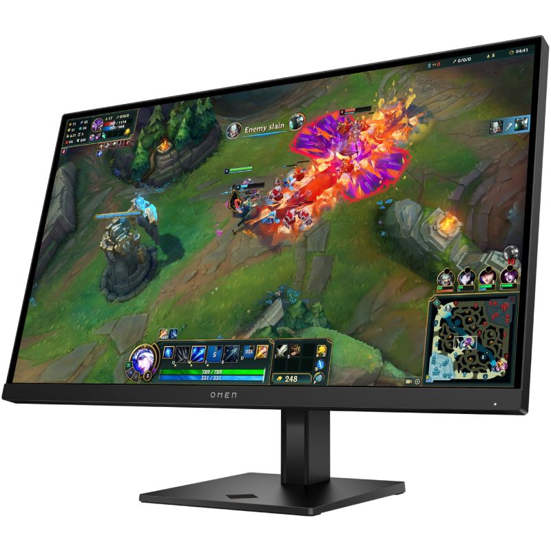 TFT 27" HP OMEN 27q G2 QHD, IPS, 180Hz, 2xHDMI, DP, HAS, Pivot, чорний (AV4H6AA)