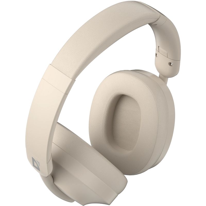 Гарнітура Defender FreeMotion B485 Bluetooth+3,5мм+USB-C, ANC Beige (63486)