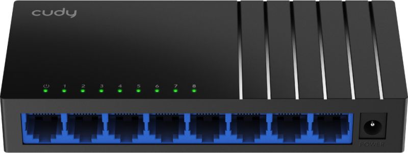Комутатор Cudy GS108D, 8 портовий Gigabit Desktop Switch (GS108D)