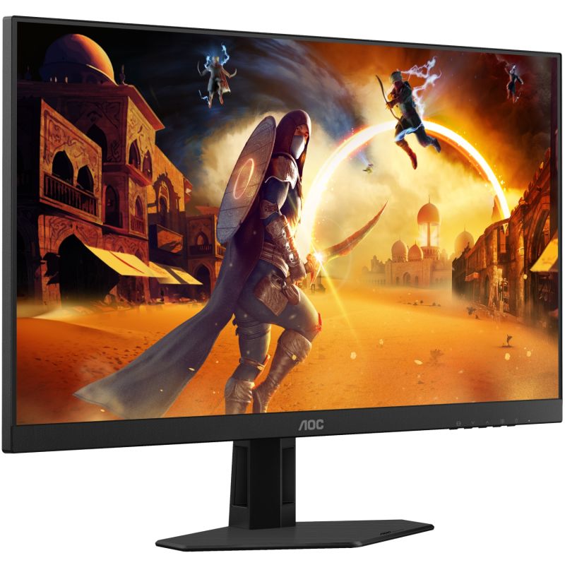 TFT 27" AOC 27G4HRE, Fast IPS, 200Гц, 2хHDMI, DP, колонки, чорно-червоний (27G4HRE)