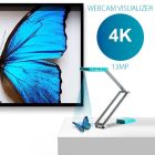 Сканер A3 Canon IRIScan Visualizer 7 Dyslexic (13MP 4K UltraHD MIC 4-in-1 USB книжковий блакитний) (464665)