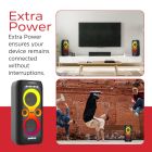 Акустична система 1.0 Energizer 50Вт Bluetooth 5.3/RMS/TF/USB/AUX/TWS/MIC, Dual 6.5” Drivers чорна (BTS566)