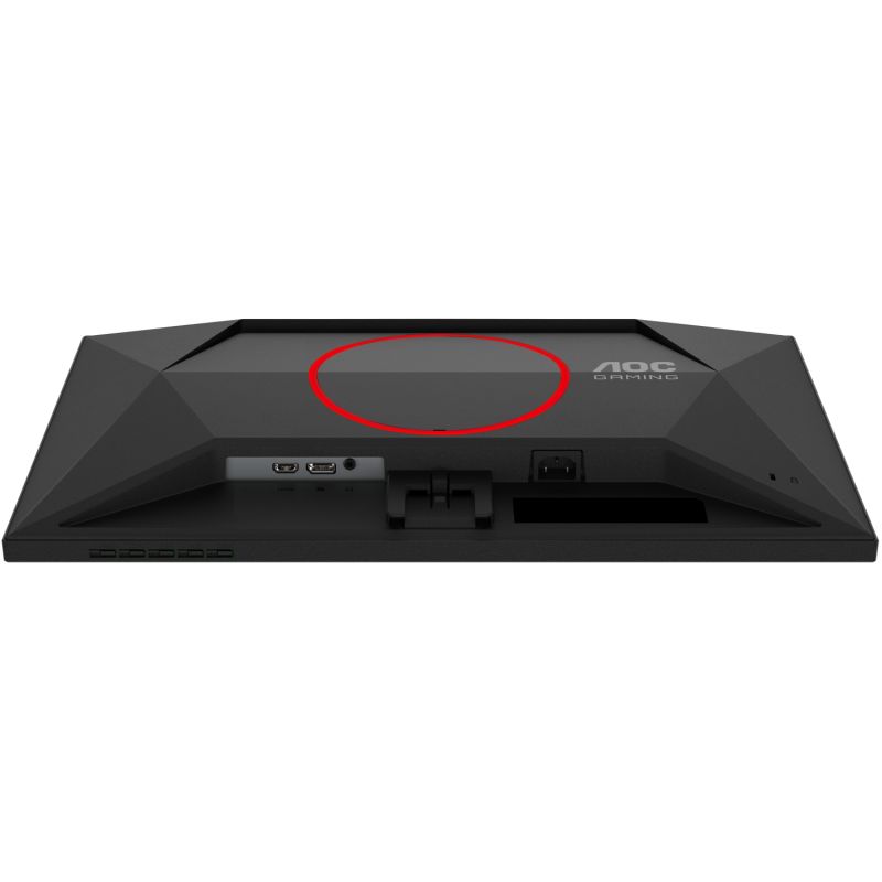 TFT 23.8" AOC 24G4HRE, Fast IPS, 200Гц, 2хHDMI, DP, колонки, чорно-червоний (24G4HRE)
