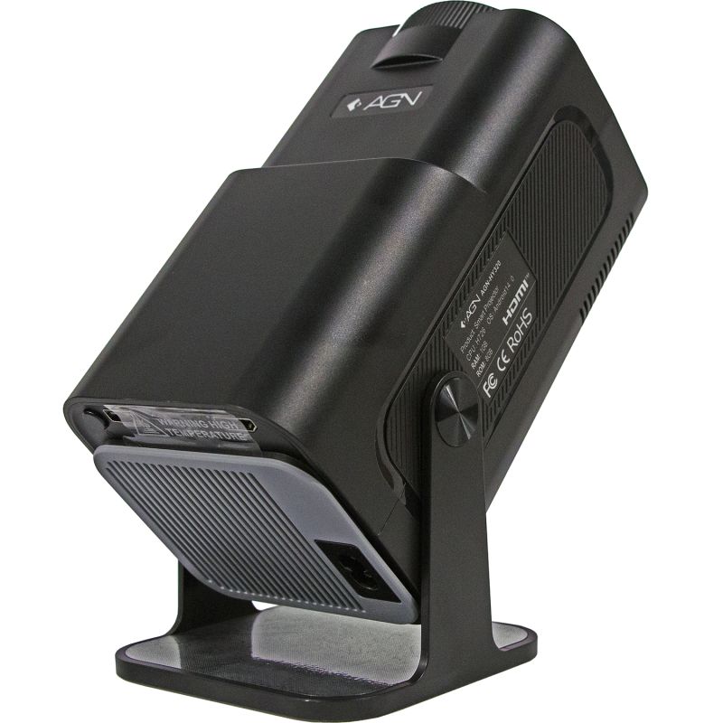Проєктор AGN HY320 LED projector FullHD 300AL 16:9 H726 1G/8G Android 14 HDMI WiFi BT сірий (AGN-HY320)