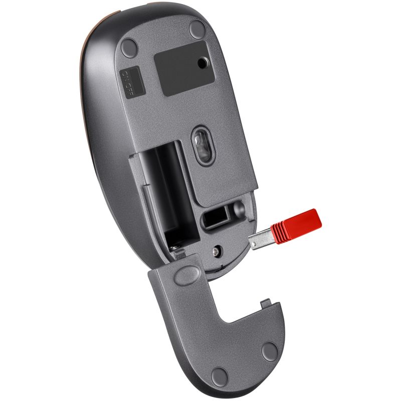 Мишка Defender Wave MM-995, бездротова, 4 кн. до 1600 dpi, безшумна, бронза (52992)