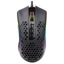 Мишка Redragon Storm M808 RGB Optical, ігрова, 12400dpi., 7кн., Ultralight чорна (77854)