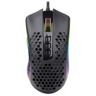 Мишка Redragon Storm M808 RGB Optical, ігрова, 12400dpi., 7кн., Ultralight чорна (77854)