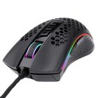Мишка Redragon Storm M808 RGB Optical, ігрова, 12400dpi., 7кн., Ultralight чорна (77854)
