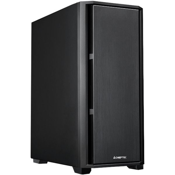 Корпус Chieftec Pro Midi Q AS-02B-OP ATX, без БЖ, Black (AS-02B-OP)