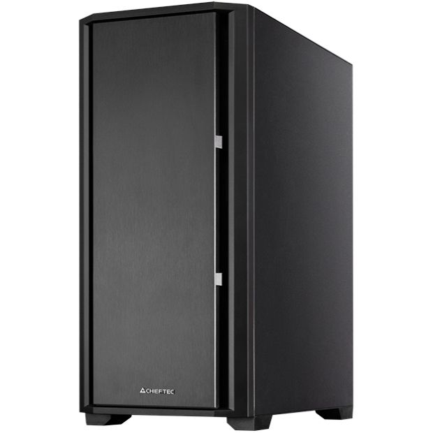 Корпус Chieftec Pro Midi Q AS-02B-OP ATX, без БЖ, Black (AS-02B-OP)