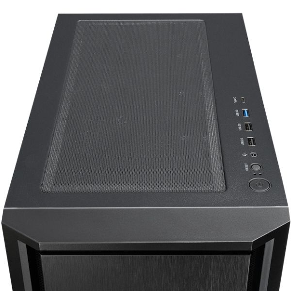 Корпус Chieftec Pro Midi Q AS-02B-OP ATX, без БЖ, Black (AS-02B-OP)