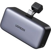 УМБ Ugreen 5000mAh 22,5W  USB-C In/Out, with build-in Type-C connector (PB503) сірий (35338)
