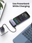 УМБ Ugreen 5000mAh 22,5W  USB-C In/Out, with build-in Type-C connector (PB503) сірий (35338)