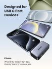 УМБ Ugreen 5000mAh 22,5W  USB-C In/Out, with build-in Type-C connector (PB503) сірий (35338)