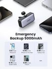 УМБ Ugreen 5000mAh 22,5W  USB-C In/Out, with build-in Type-C connector (PB503) сірий (35338)