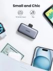 УМБ Ugreen 5000mAh 22,5W  USB-C In/Out, with build-in Type-C connector (PB503) сірий (35338)