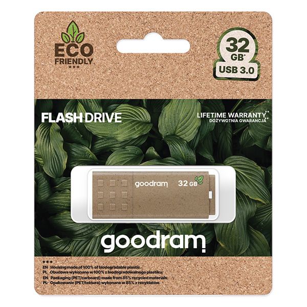 USB Flash GoodRAM 32GB USB 3.0 UME3 ECO FRIENDLY, Retail (UME3-0320EFR11)