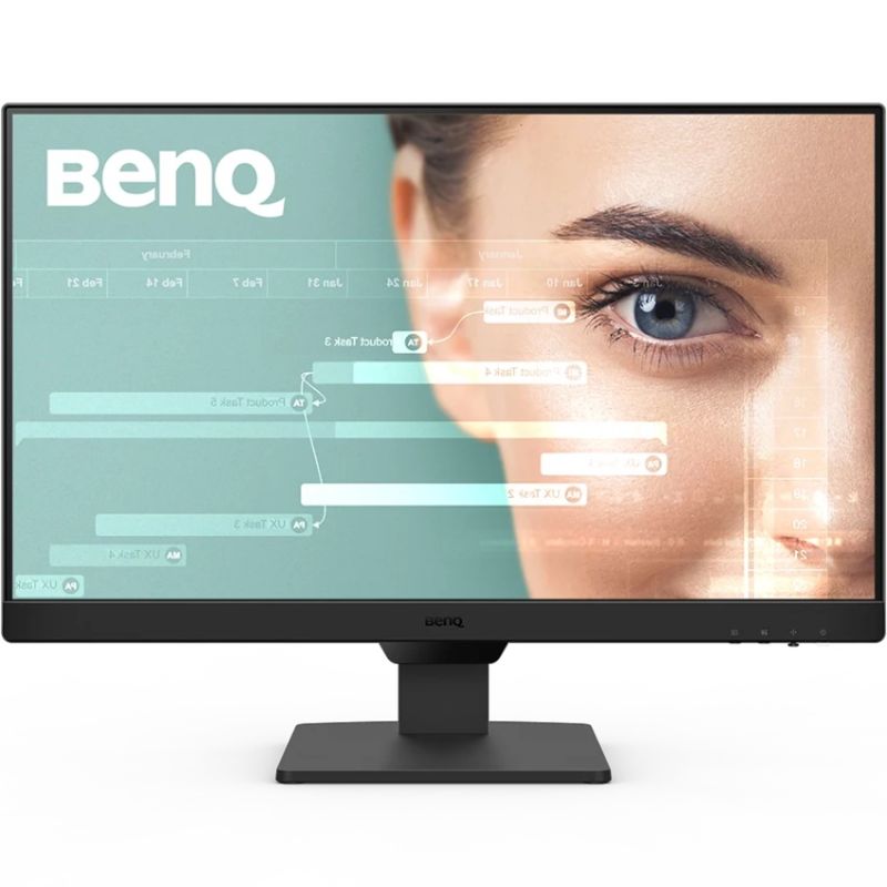 TFT 23.8" BenQ GW2490, IPS, 100Hz, 2хHDMI, DP, колонки, чорний (9H.LLSLB.QBE)