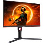 TFT 27" AOC Q27G3XMN/BK, MiniLED QHD IPS, 180Hz, 1ms, 2xHDMI, DP, HAS, Pivot, чорно-червоний (Q27G3XMN/BK)