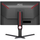 TFT 27" AOC Q27G3XMN/BK, MiniLED QHD IPS, 180Hz, 1ms, 2xHDMI, DP, HAS, Pivot, чорно-червоний (Q27G3XMN/BK)