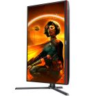 TFT 27" AOC Q27G3XMN/BK, MiniLED QHD IPS, 180Hz, 1ms, 2xHDMI, DP, HAS, Pivot, чорно-червоний (Q27G3XMN/BK)
