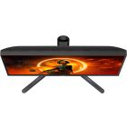 TFT 27" AOC Q27G3XMN/BK, MiniLED QHD IPS, 180Hz, 1ms, 2xHDMI, DP, HAS, Pivot, чорно-червоний (Q27G3XMN/BK)