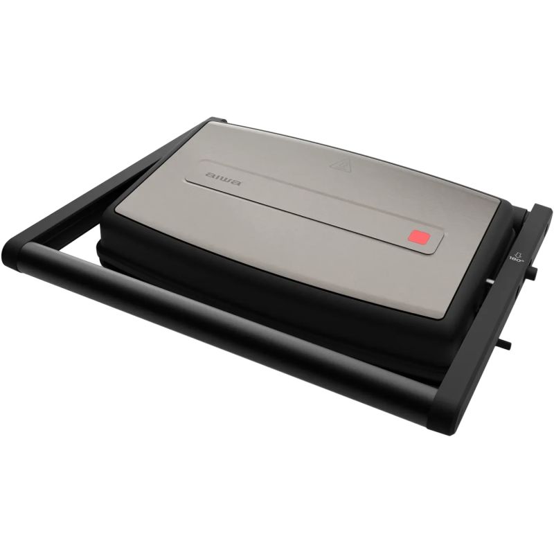 Електрогриль AIWA KAMADO ASM-1500 1500Вт/27х18 см/ мех.управління/ відкриття на 180º/ знімний піддон (ASM1500)